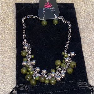 Necklace and earrings